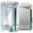 67-72 in. W x 72 in. H Double Sliding Framed Shower Door in Matte Black with Clear Tempered Glass-122113815