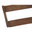 Chaise de salle à manger, ensemble de 2, latérales, rembourrées, cuisine, pieds en bois de tissu de salle à manger, transitionnel