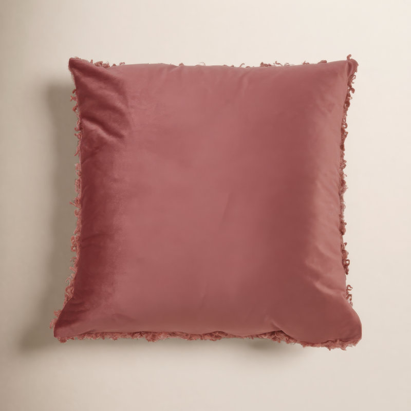 Housse et insert de coussin Heijo, Polyester / Bourre en polyester, Ivoire