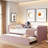 Upholstered Daybed With Pop Up Trundle-430244546
