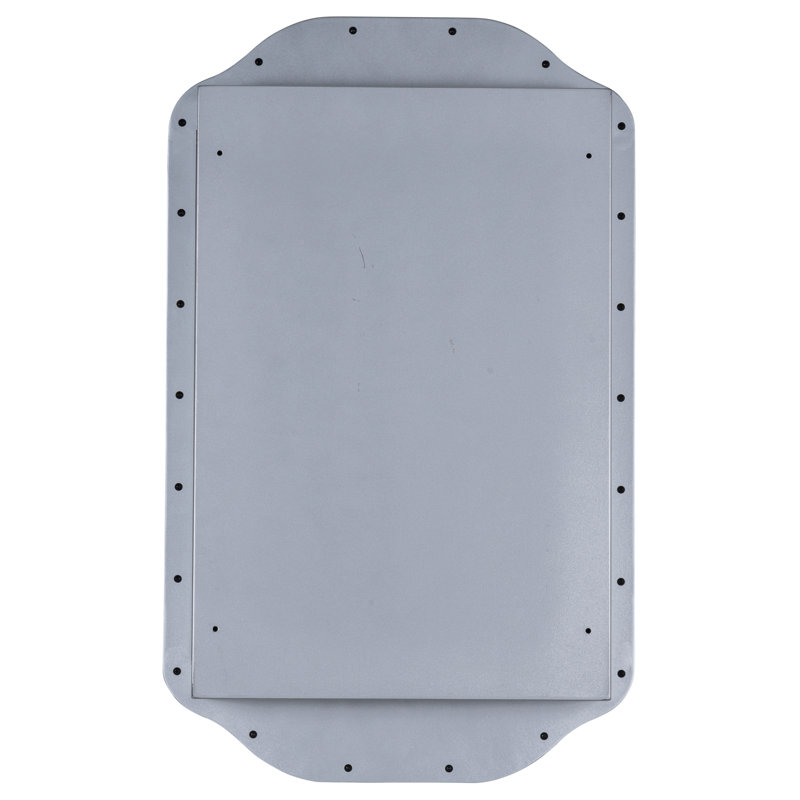 Eaton Medicine Cabinet, Recess and Surface Mount, Silver