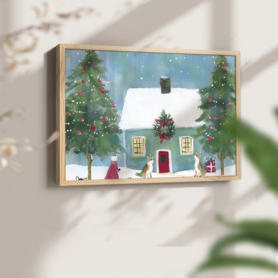 Art de Noël - DCXIX - Reproduction encadrée - Restickable