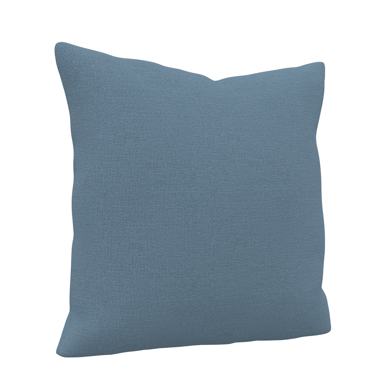 Indoor/Outdoor Throw Pillow, Square 24", Spectrum Denim Sunbrella® Plainweave