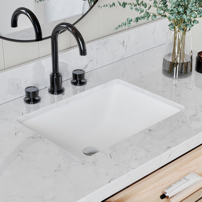 ARIEL Monroe 48 Single Sink Bathroom Vanity with Carrara Quartz Top, Oak, 48", Carrara White Quartz
