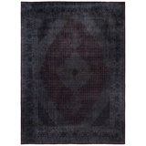 Overdyed One-of-a-Kind 9' 0" X 12' 4" Hand Knotted Area Rug