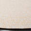 Tapis intérieur / extérieur ivoire en polypropylène tissé à plat à la main Morton-574888752