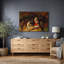 «Whimsical Anthropomorphic Animal Scene», impression sur toile encadrée, impression sur toile-358439309-358439318