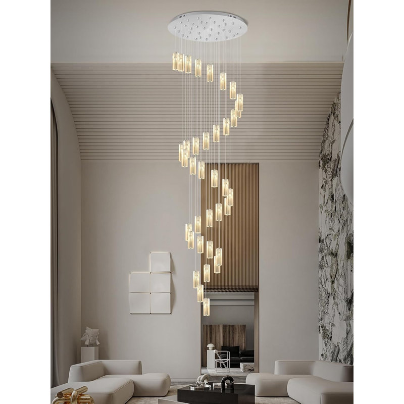 Luminaire suspendu en cristal Sonoe H12ft