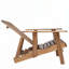 Chaise Adirondack d'extérieur en bois-115299721