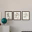 Neutral Botanical Study I - Ensemble de 3 reproductions d'art sur toile-1870357601-1870357657