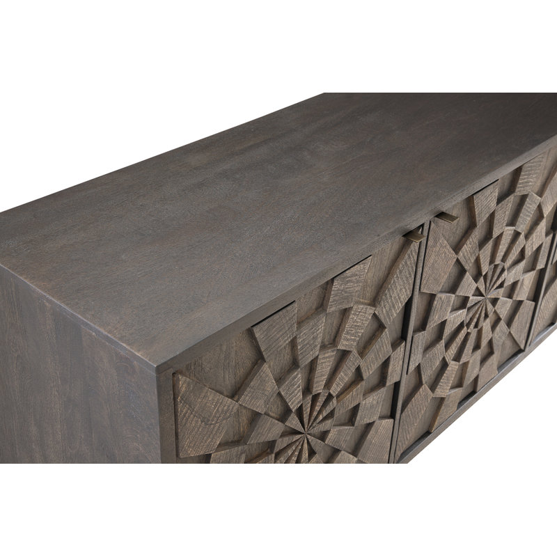 Harland 69" Mango Wood Storage Server