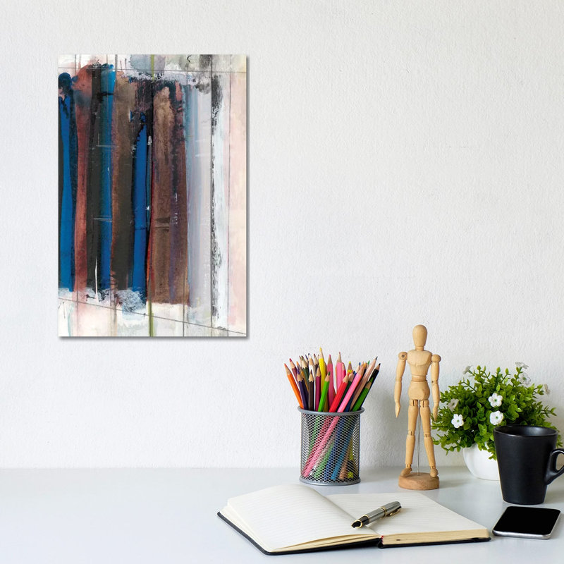 Art Notebook I by Jodi Fuchs - Wrapped Canvas Painting, 20.32 cm H x 30.48 cm W