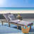 Outdoor Wood Chaise Lounge with Cushion-557402519-557402521