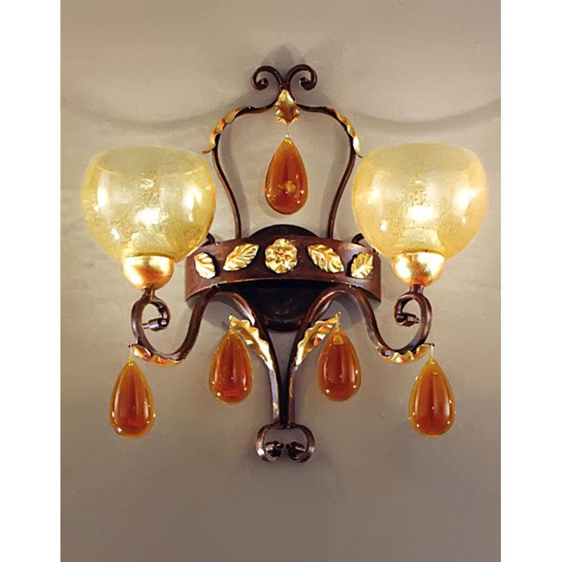 2-Light Armed Sconce