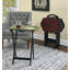 Tapis réversible en laine naturelle et noire Korbin-20943446