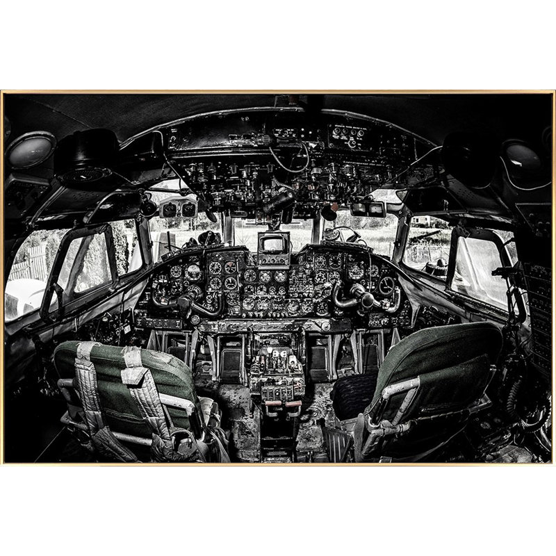 Single Picture Frame Print on Glass