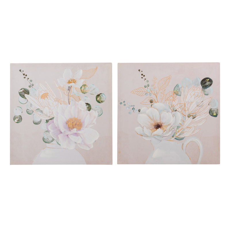 2 Piece Wrapped Canvas Painting Set