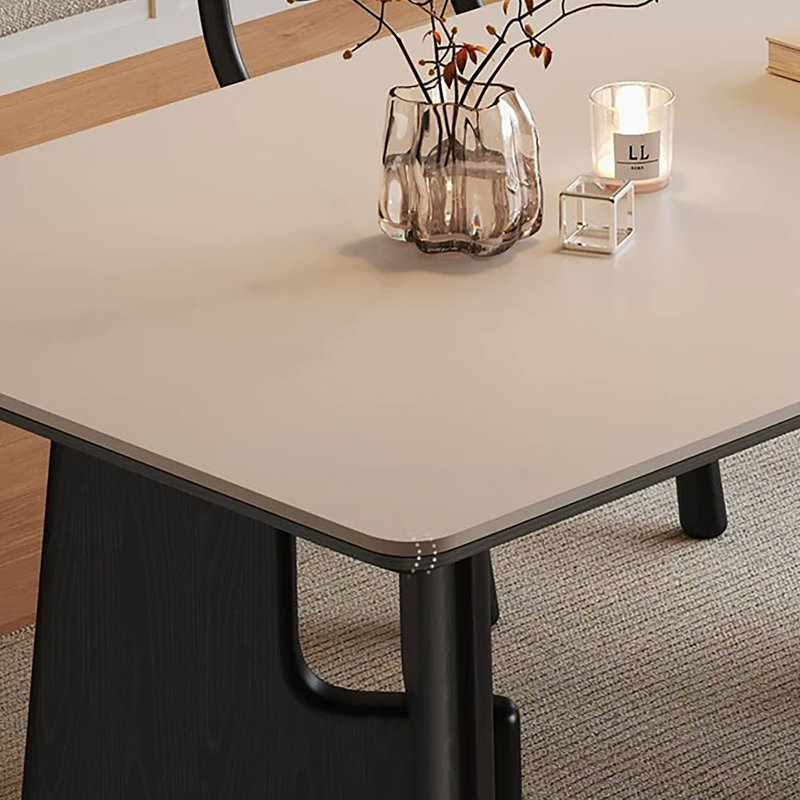 Table frittée French French, 29.5" H x 70.9" W x 35.4" D