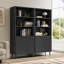 Ensemble de chambre à coucher 3 pièces (1 commode + 2 armoires)-650519080