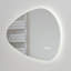32 po x 22 po Miroir de salle de bain novateur à DEL sans cadre