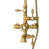 Unlacquered Satin Brass