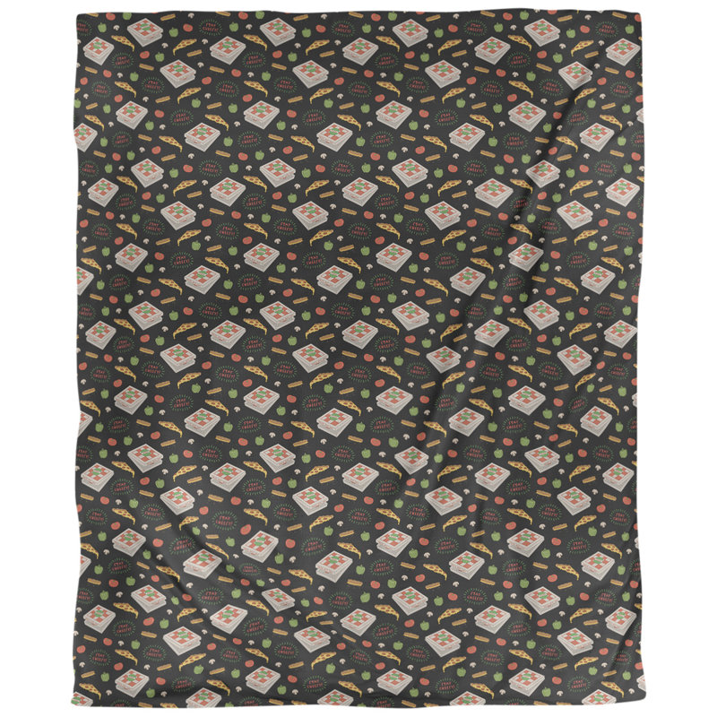 Housse de couette, Housse de couette simple TG, Noir/blanc/jaune, Microfibre