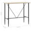 Malta Metal Base Dining Table-1405822485