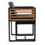 Ensemble repas en acacia avec coussins et repose-pieds Phillip-121453668-123899055