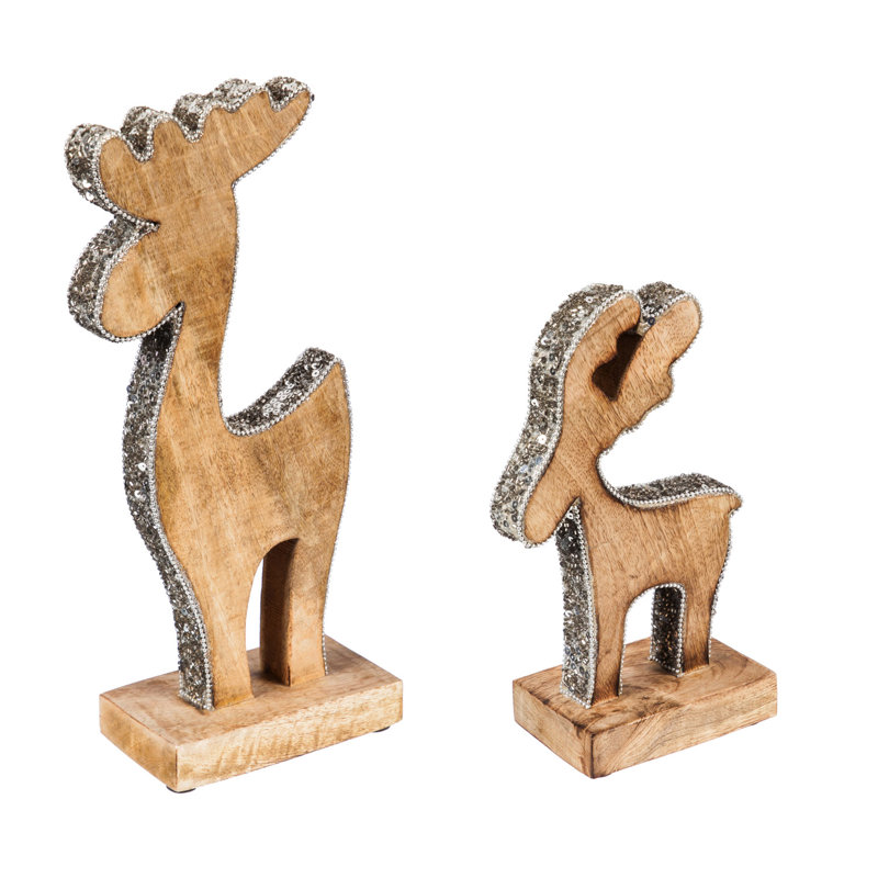 Christmas Deer Figurines & Collectibles