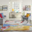 Symmetry Abstract Hand Woven Area Rug-49422516