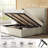 Upholstered Lift-UpStorageBed withWingback Headboard,King,Khaki-1595280957-1557355665