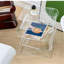 Table de bout S-Curve, table d'appoint en acrylique transparent pour le salon, table d'appoint moderne-71659725