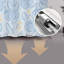 Rideau de douche en polyester-2051581557