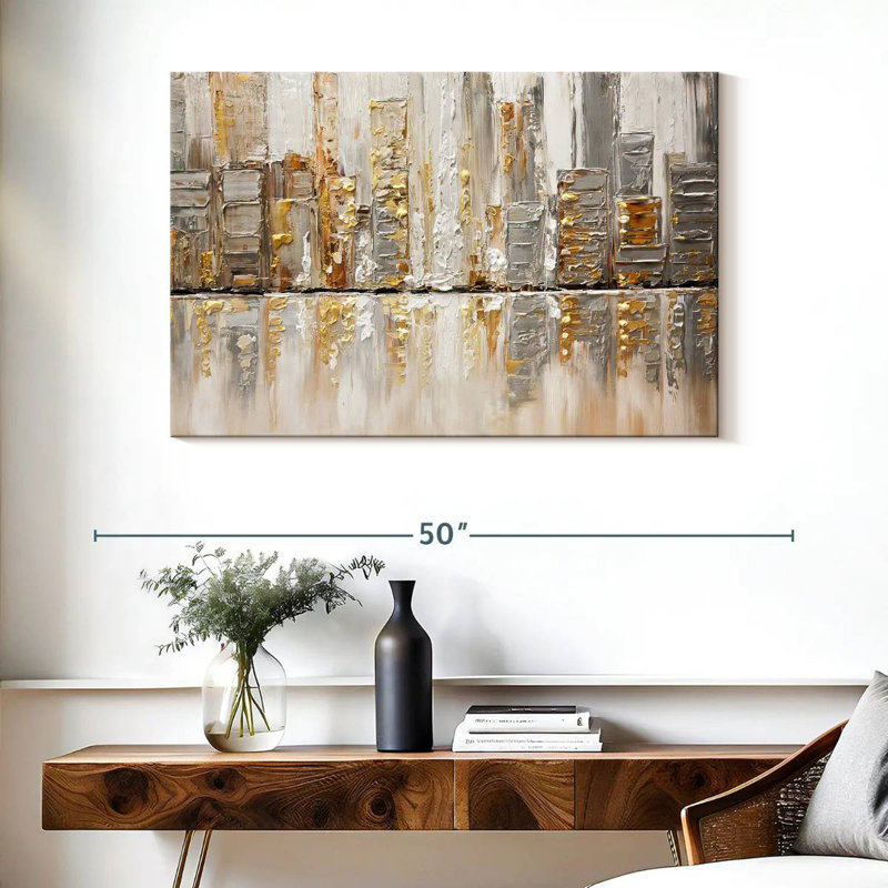 Avery Streets II, 26" H x 39" W