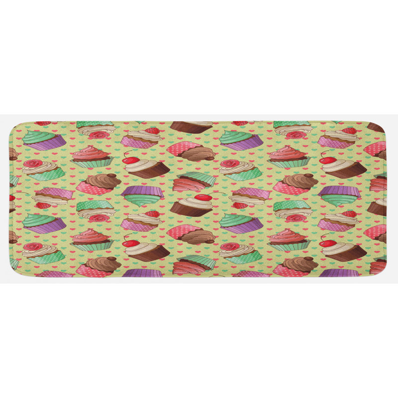 Tapis de cuisine café