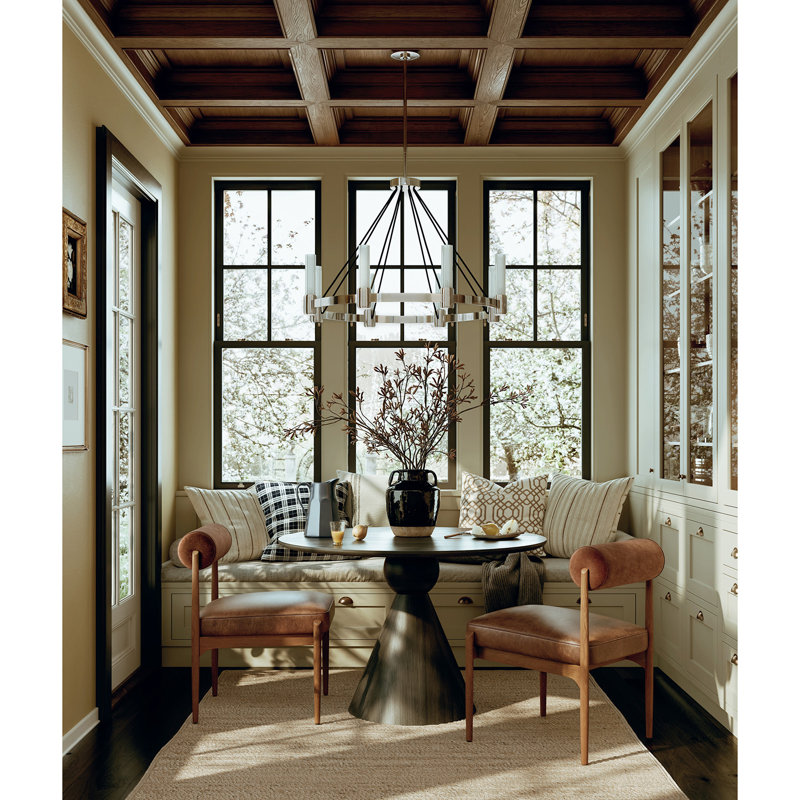 Dixon Chandelier (Natural Brass), Natural Brass