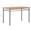 Bishop Metal Base Dining Table