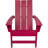 Arenijus Modern Weather-Resistant Plastic Adirondack Chair-1676490470