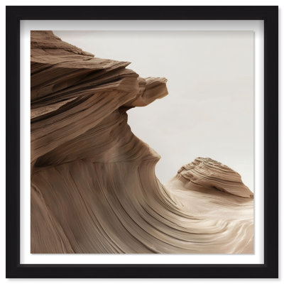 Stoic Sandstone II Print by Oliver Gal