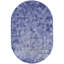 Cowhide Geometric Area Rug in Blue-1158312047