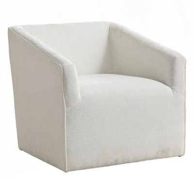 Modern Upholstered Barrel Armchair