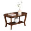 Carbin 36" Oval Coffee Table with Shelf-598350991