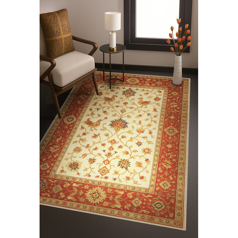 Tapis gris tissé traditionnel Mosso, 2 pi 6 po x 4 pi 11 po