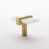 Satin Brass/White
