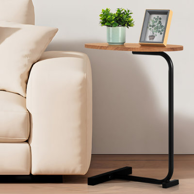 Table d'appoint mobile - brun