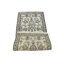 Tapis de couloir crème en laine noué à la main de conception unique 2000 pi 2 pi 2 po x 4 pi 7 po Carondelet