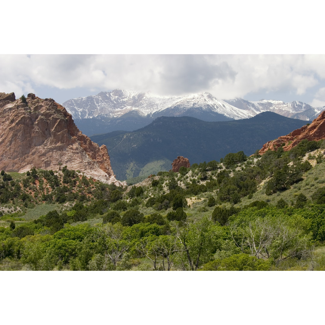 Garden Of The Gods View von SWKrullImaging - Kunstdrucke auf Leinwand