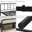 Metal-Framed Bed with High Headboard-895866757-847307026