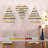 18 Piece Triangle Metal Bracket Shelf-80133812