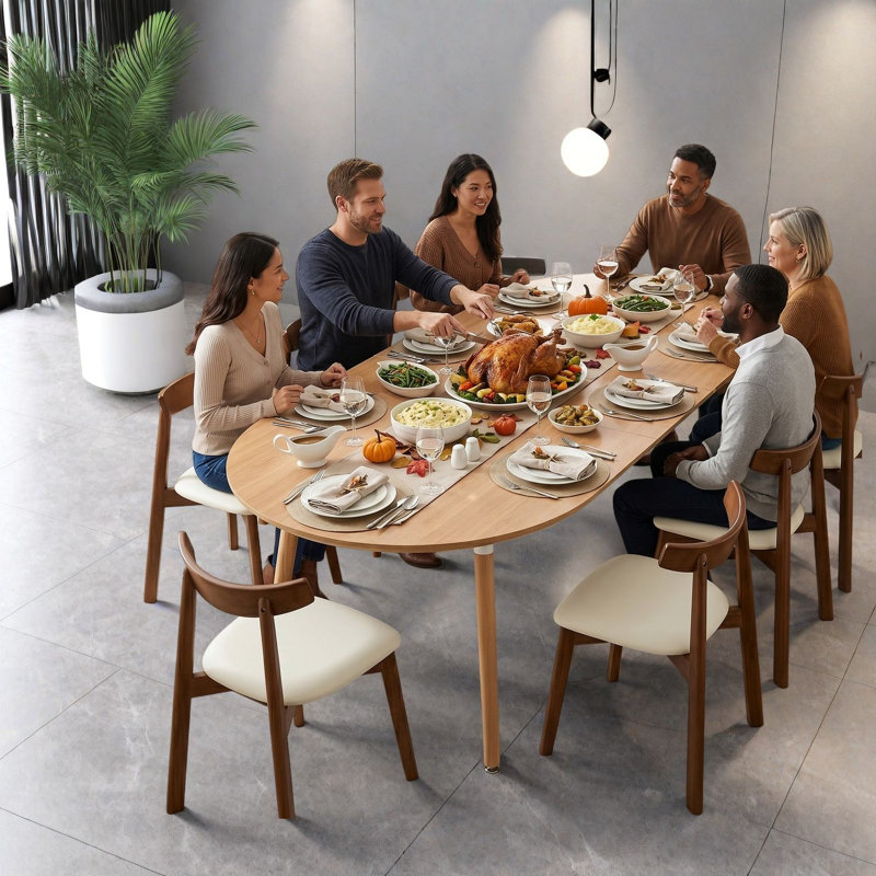 Ensembles de table de salle à manger extensible (doit inclure à la fois la table et la chaise) Modern Home